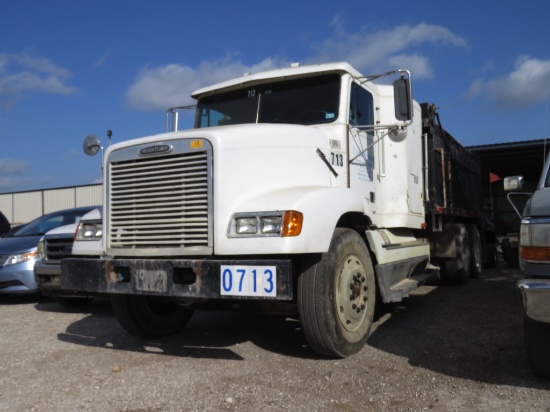 1992 FREIGHTLINER FLD112 TANDEM DUAL TRUCK (VIN # 1FUY3LYB8NH536245) (SHOWING APPX 123,203 MILES, UP