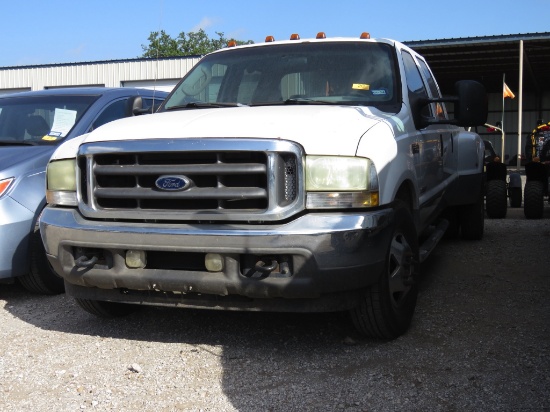 2004 FORD F350 SUPER DUTY POWERSTROKE V8 (VIN # 1FTWW32P34ED22659) (SHOWING APPX 171,272 MILES, UP T