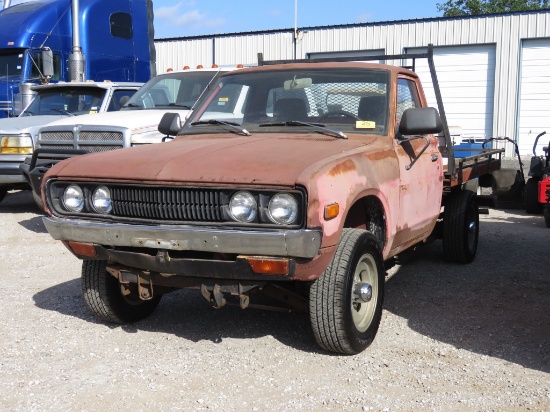 1977 DATSUN PICKUP (VIN # HL620849515) (UNKNOWN MILES) (TITLE ON HAND AND WILL BE MAILED CERTIFIED W