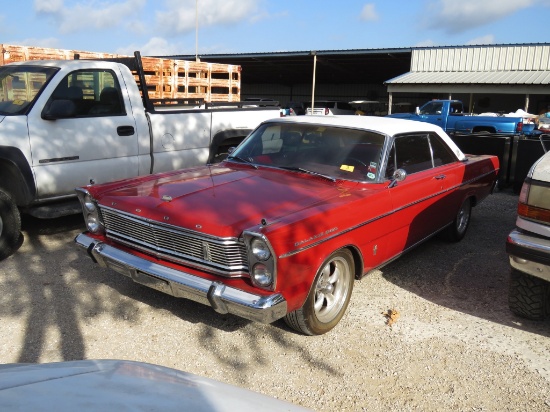 1965 FORD GALAXIE 500 CAR (VIN # 5N66Z134323) (SHOWING APPX 88,426 MILES, UP TO BUYER TO DO THEIR DU