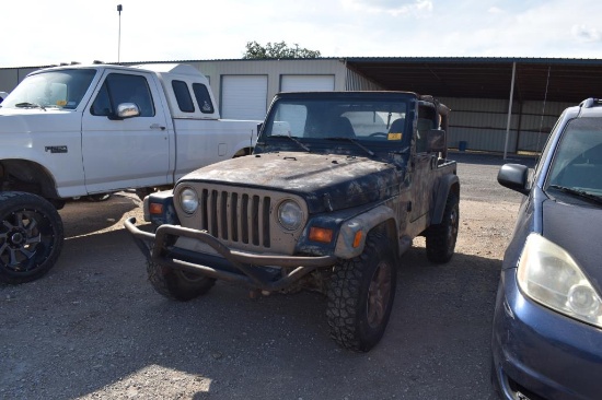 1999 JEEP (VIN # 1J4FY29P9XP448683) (SHOWING APPX 181,380 MILES, UP TO BUYER TO DO THEIR DUE DILIGEN