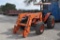 KUBOTA M7040 TRACTOR W/ KUBOTA LA1153 LOADER (SERIAL # 58497) (SHOWING APPX 2,225 HOURS, UP TO BUYER