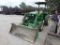JD 5203 TRACTOR W/ JD 512 LOADER (SERIAL # PYS203U005972) (SHOWING APPX 1,358 HOURS, UP TO BUYER TO