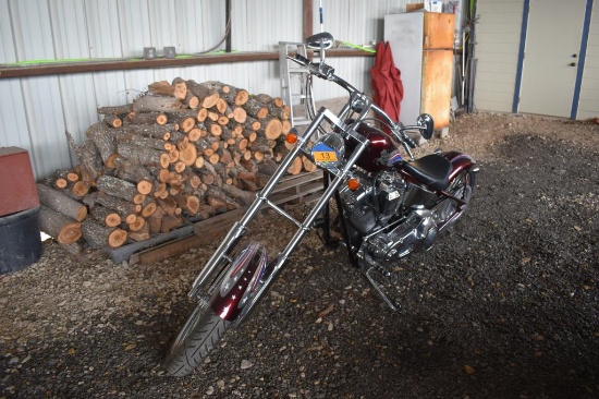 2012 PATRIOT 300 CHOPPER W/ KNIEVEL VEST/CAP (VIN  # 5YWLGSTG5CG000003) (SHOWING APPX 40 MILES, UP T