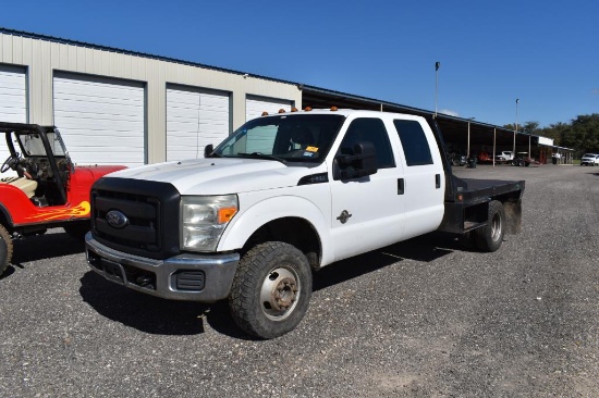 2011 FORD F350 POWERSTROKE PICKUP (NOT RUNNING) (VIN # 1FD8W3HT0BEC02470) (UNKNOWN MILES, UP TO BUYE