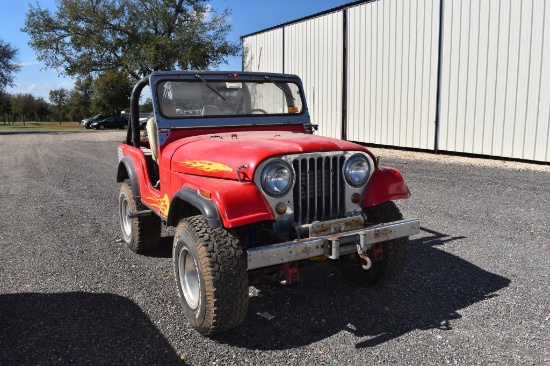 1967 JEEP (NOT RUNNING) (VIN # 8305C17228942) (SHOWING APPX 51,269 MILES, UP TO BUYER TO DO THEIR DU