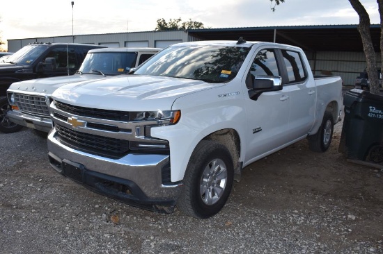 2019 CHEVROLET SILVERADO PICKUP 4X4 (VIN # 203756) (SHOWING APPX 77,142 MILES, UP TO BUYER TO DO THE