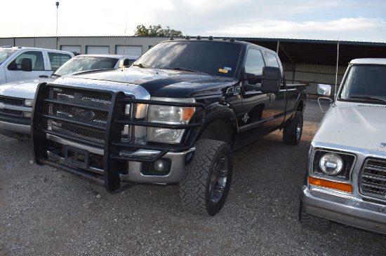 2013 FORD F350 POWERSTROKE PICKUP (VIN # 1FT8W2BT5DEA38312) (SHOWING APPX 383,682 MILES, UP TO BUYER