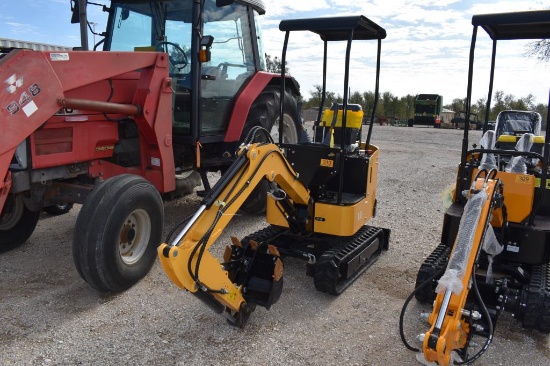 12 MINI EXCAVATOR (SERIAL # 012300403) (ZERO HOURS, UP TO BUYER TO DO THEIR DUE DILIGENCE TO CONFIRM