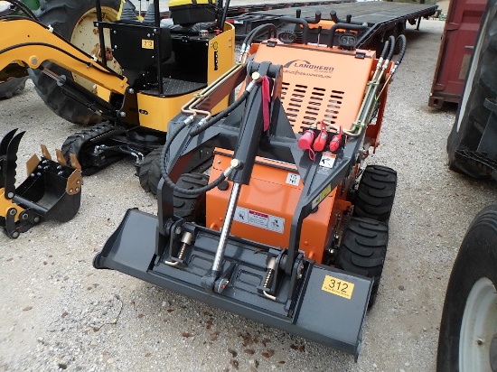LAND HERO STAND ON SKID STEER (ZERO HOURS, UP TO BUYER TO DO THEIR DUE DILIGENCE TO CONFIRM HOURS, A