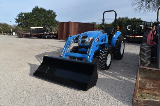 LS MT352 TRACTOR W/ LS LOADER (SERIAL # 2353000009) (SHOWING APPX 298 HOURS, UP TO BUYER TO DO THEIR