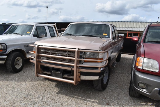 1996 FORD F250 PICKUP XLT POWERSTROKE (VIN # 1FTHX25FXTEB66623) (SHOWING APPX 148,052 MILES, UP TO B