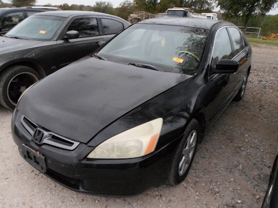 2005 HONDA CAR (VIN # 3HGCM56465G702661) (SHOWING APPX 180,713 MILES, UP TO BUYER TO DO THEIR DUE DI