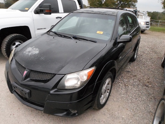2003 PONTIAC VIBE (VIN # 5Y2SL62823Z423782) (SHOWING APPX 207,931 MILES, UP TO BUYER TO DO THEIR DUE