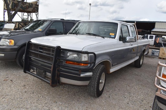 1995 FORD F150 XLT PICKUP (VIN # 1FTEX14H7SKB31229) (SHOWING APPX 206,079 MILES, REBUILT  AT 204,681