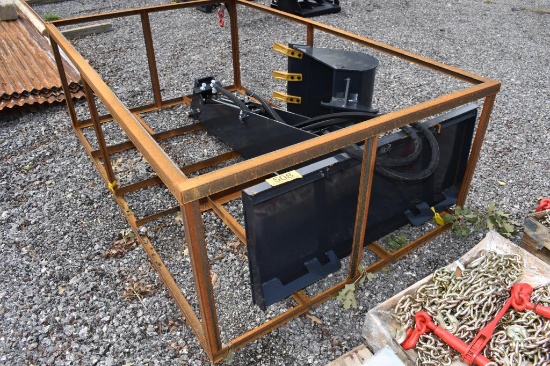 SKID STEER BACKHOE GRUBBER