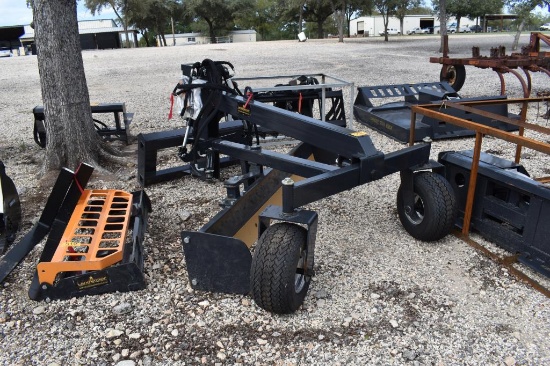 8' SKID STEER HYDRAULIC BLADE