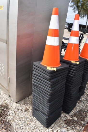 25 - TRAFFIC CONES