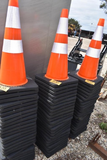 25 - TRAFFIC CONES