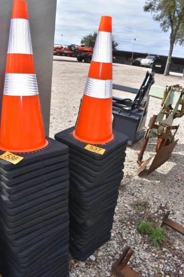 25 - TRAFFIC CONES