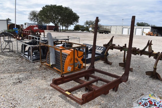 3PT HYDRAULIC BALE FORK