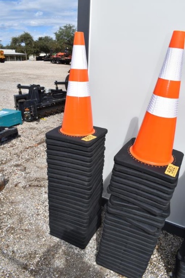 25 - TRAFFIC CONES