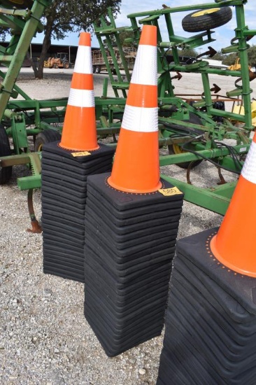 25 - TRAFFIC CONES