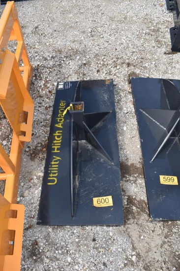 SKID STEER RECEIVER HITCH PLATE