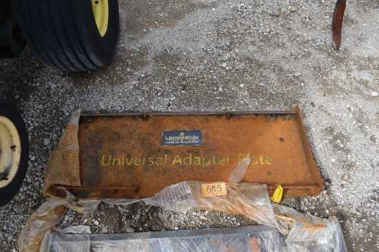SKID STEER WELD PLATE
