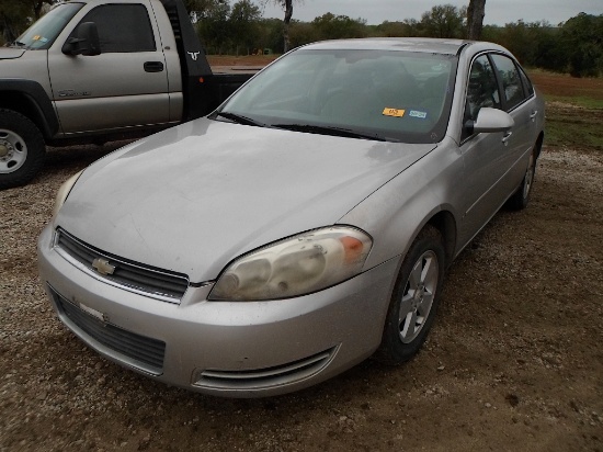 2008 CHEVROLET IMPALA LT CAR (VIN # 2G1WT58N481232141) (SHOWING APPX 228,330 MILES, UP TO BUYER TO D