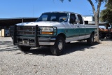 1997 FORD F350 XLT POWERSTROKE PICKUP (VIN # 1FTJW35F2VEA08807) (SHOWING APPX 316,089 MILES, UP TO B