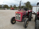 MAHINDRA E350-D1 W/ RHINO TW72 SHREDDER 3PT (SERIAL # EMA2229) (SHOWING APPX 433 HOURS, UP TO BUYER