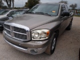 2006 DODGE RAM 1500 (VIN # 1D7HA18N66J110596) (SHOWING APPX 186,905 MILES, UP TO BUYER TO DO THEIR D