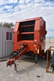 HESSTON AGCO 5146 ROUND BALER W/ MONITOR