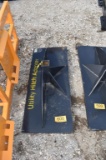 SKID STEER RECEIVER HITCH PLATE
