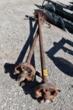 2 - TRAILER HOUSE AXLES