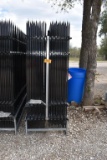 22 - 10' WROUGHT IRON SITE FENCE (220')
