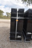 22 - 10' WROUGHT IRON SITE FENCE (220')