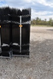 22 - 10' WROUGHT IRON SITE FENCE (220')