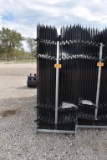 22 - 10' WROUGHT IRON SITE FENCE (220')