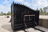 2 - 10' WROUGHT IRON DEER GATES