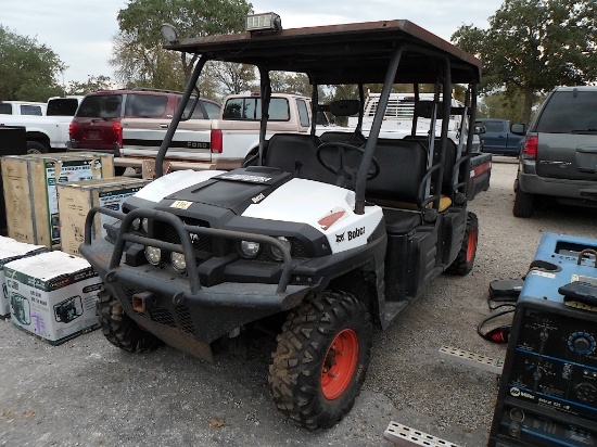 BOBCAT 3400XL UTV (VIN # 4XAAJNWA6D2030006) (SHOWING APPX 739 HOURS, UP TO BUYER TO DO THEIR DUE DIL