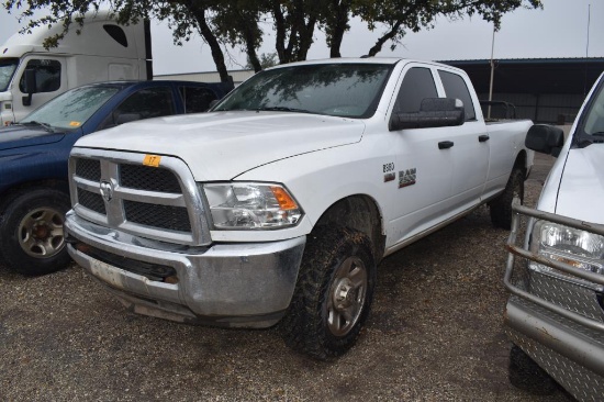 2018 DODGE 2500 HEAVY DUTY PICKUP HEMI 6.4 LITER (MOTOR HAS A KNOCK)  (VIN # 3C6UR5HJ5JG358880) (SHO