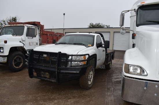 2014 CHEVROLET 2500 DURAMAX 4X4 PICKUP (MOTOR KNOCKING) (VIN # 1GC0KVC8XEF101513) (SHOWING APPX 227,