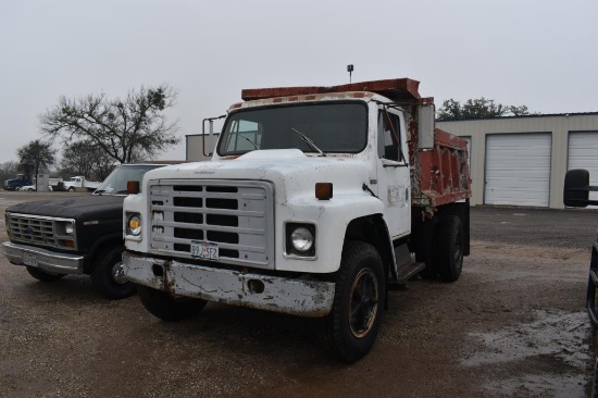 1979 IH DUMP TRUCK (NOT RUNNING, NO BATTERY) (VIN # AA172JHB16027) (UNKNOWN MILES, UP TO BUYER TO DO