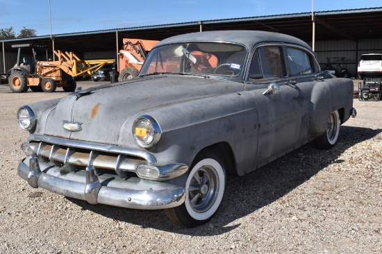 1953 CHEVROLET BALELAR CAR (VIN # LAQ544946) (SHOWING APPX 90,516 MILES,  UP TO BUYER TO DO THEIR DU