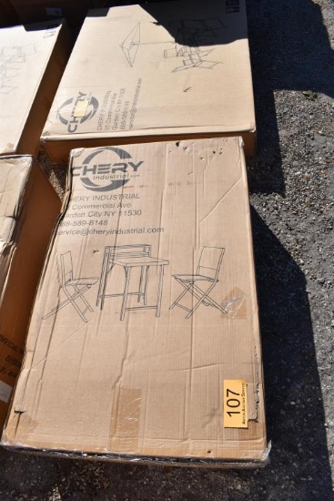 3 PC BALCONY CHAIR SET