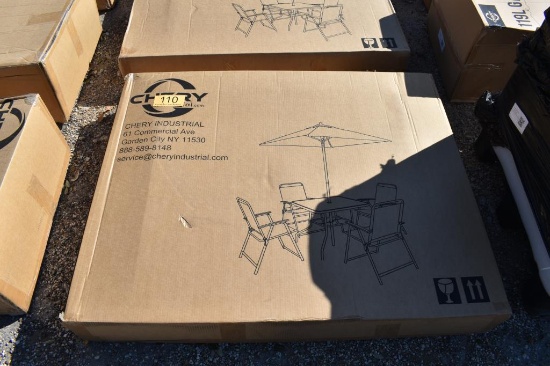 6 PC OUTDOOR DINING SET