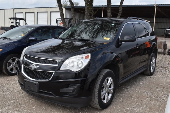 2013 CHEVROLET EQUINOX LT (VIN # 2GNALDEK3D6311231) (SHOWING APPX 178,314 MILES, UP TO THE BUYER TO