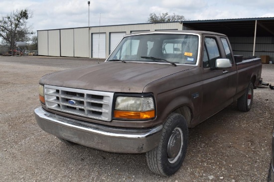 1993 FORD F250 7.3 DIESEL PICKUP (VIN # 1FTHX25M5PKA03268) (UNKNOWN MILES, UP TO THE BUYER TO DO THE